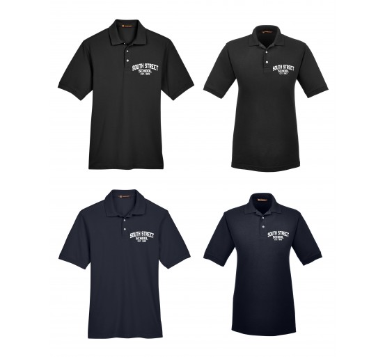 South Street School Embroidered  Polo Shirt